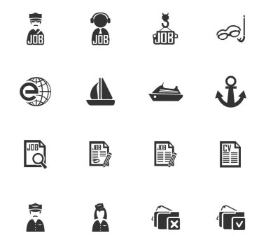 İş Icons set