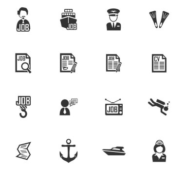 İş Icons set