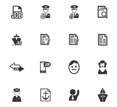 İş Icons set