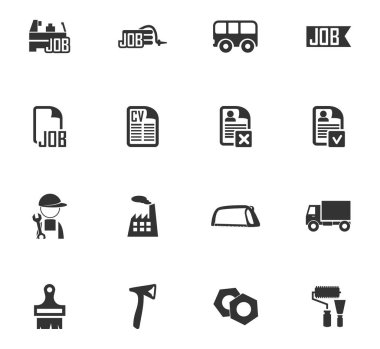 İş Icons set