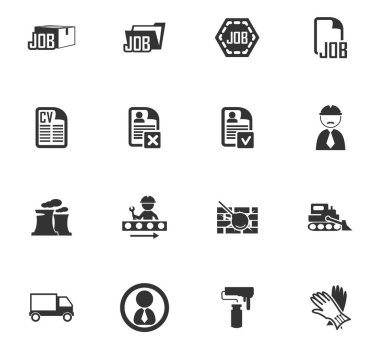İş Icons set