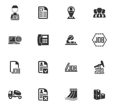 İş Icons set