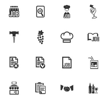İş Icons set