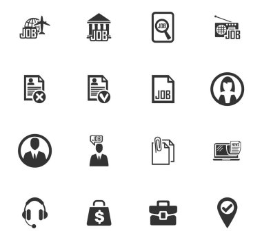 İş Icons set