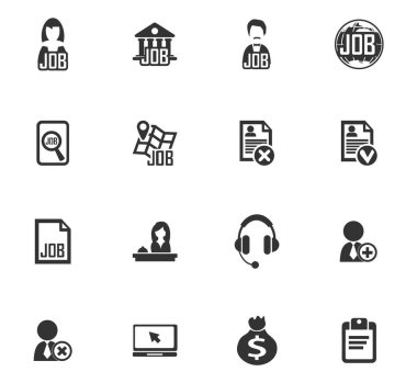 İş Icons set