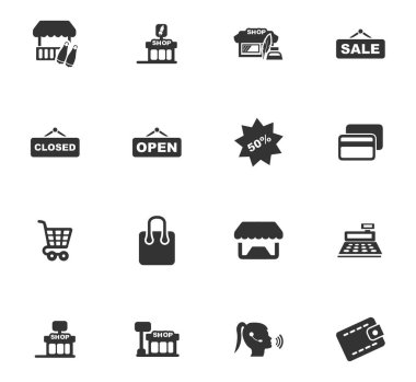 Dükkanı Icons set