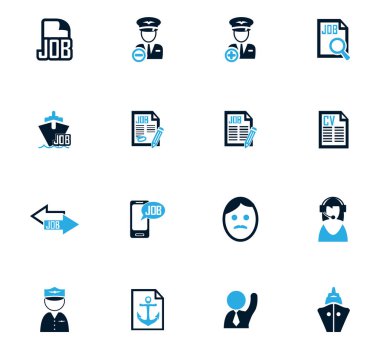 İş Icons set