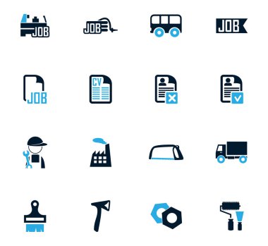 İş Icons set