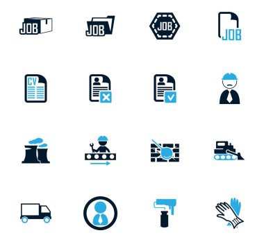 İş Icons set