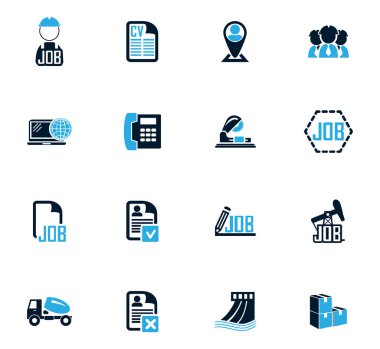 İş Icons set