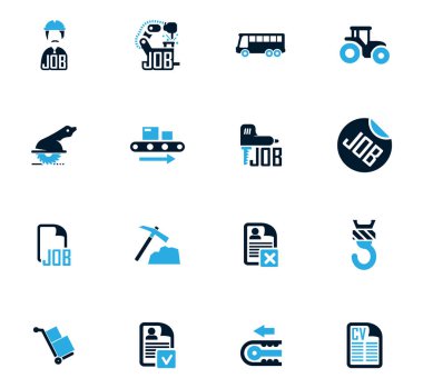 İş Icons set
