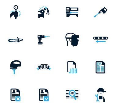 İş Icons set