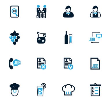 İş Icons set