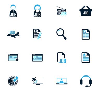 İş Icons set