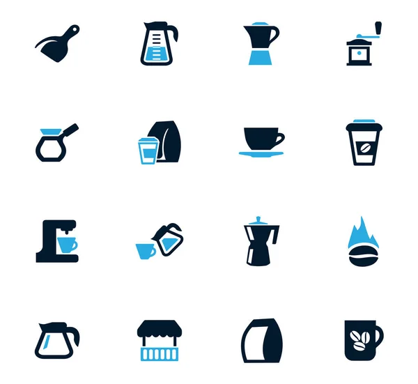 Set de iconos de café — Vector de stock