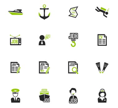 İş Icons set
