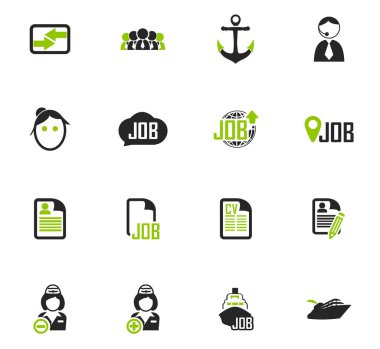 İş Icons set
