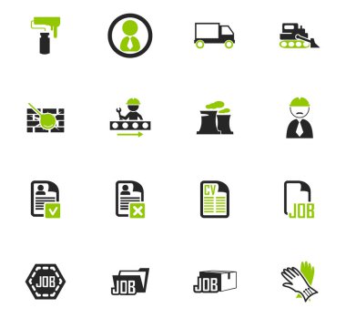 İş Icons set