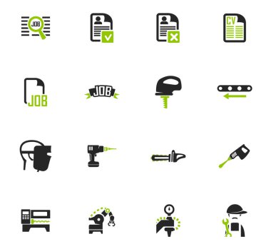 İş Icons set