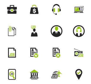 İş Icons set