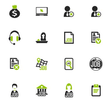 İş Icons set