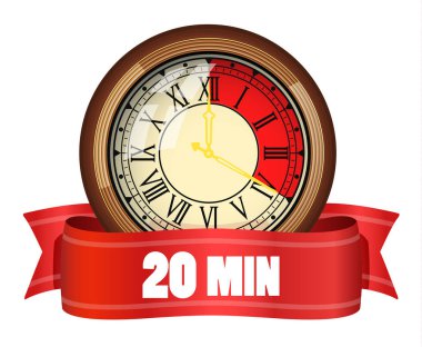 Zamanlayıcı eski tablo saat 20 dakika