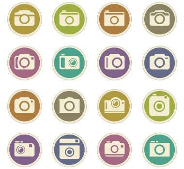 fotoğraf kamera Icon set