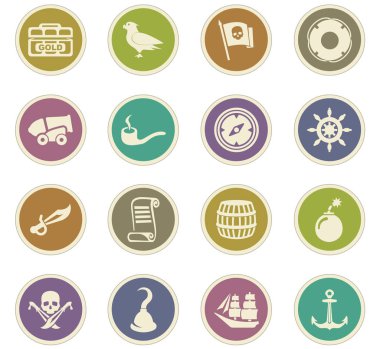 Korsanlar Icons set