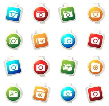 fotoğraf kamera Icon set