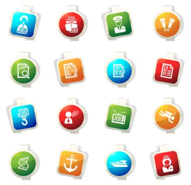 İş Icons set