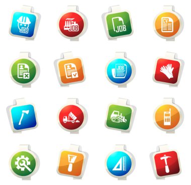 İş Icons set