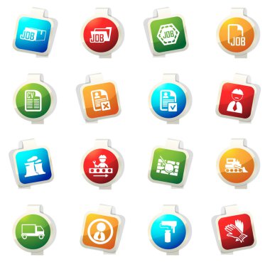 İş Icons set