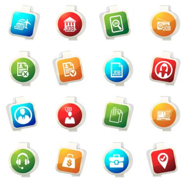 İş Icons set