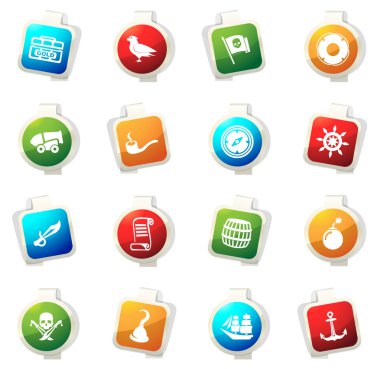 Korsanlar Icons set