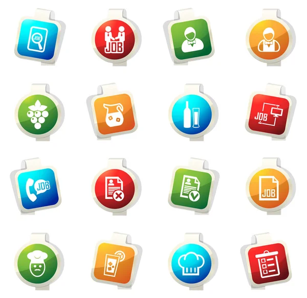 İş Icons set