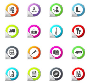 İş Icons set