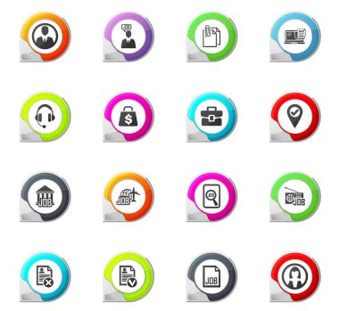 İş Icons set