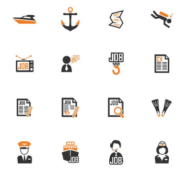 İş Icons set