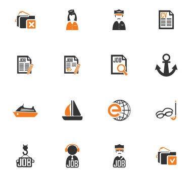 İş Icons set