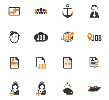İş Icons set