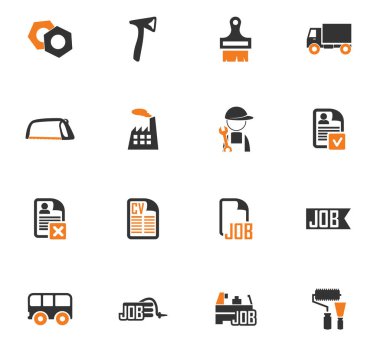 İş Icons set
