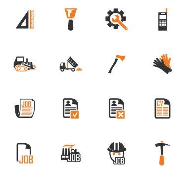 İş Icons set
