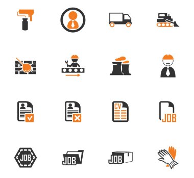 İş Icons set