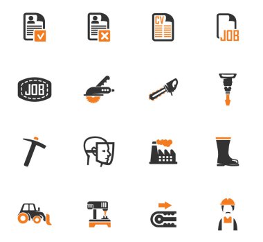 İş Icons set