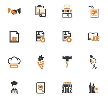 İş Icons set