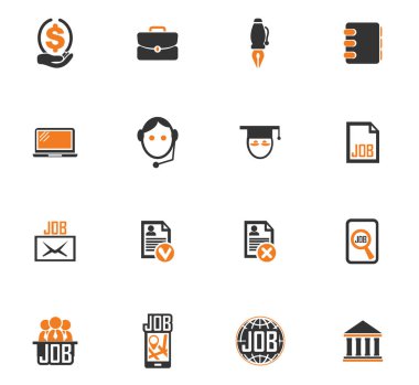 İş Icons set