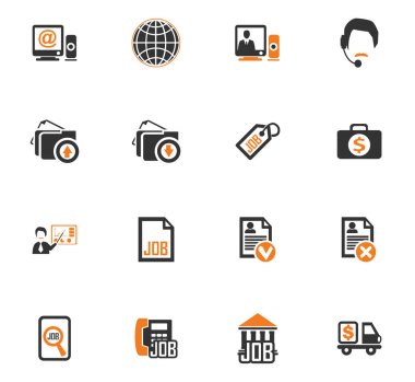 İş Icons set