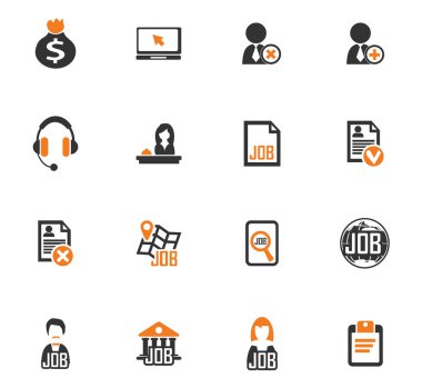 İş Icons set
