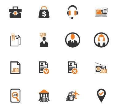 İş Icons set