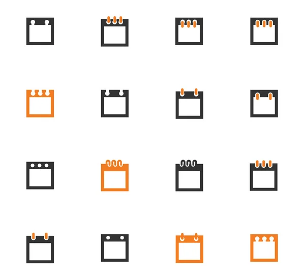 Eenvoudige pictogrammen set van vak — Stockvector